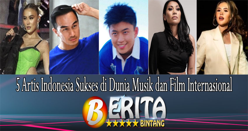 5 Artis Indonesia Sukses di Dunia Musik dan Film Internasional